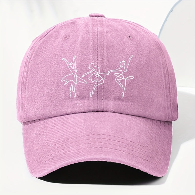 Unisex Printed Washed Vintage Baseball Cap Fashion Men Women Sun Hat Adjustable Size Trucker Cap Suitable for All Seasons Daily Wear
