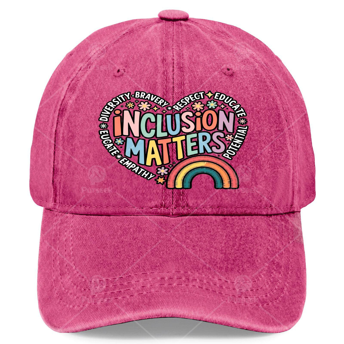 Inclusion Matters Special Education Teacher SPED Autism Baseball Hat Unisex