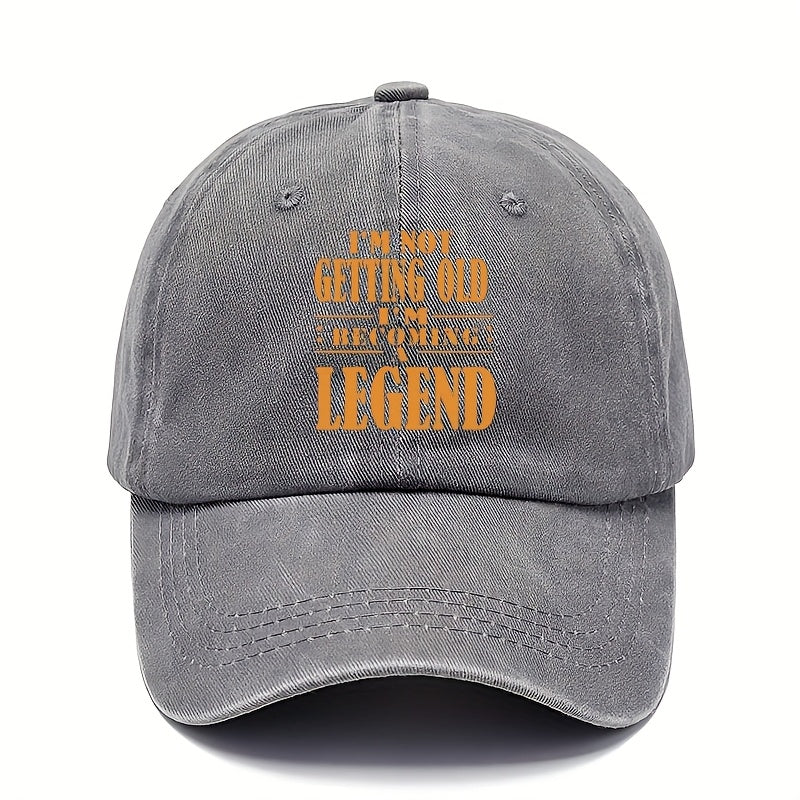 A Vintage Baseball Cap That Is Adjustable And Lightweight, Featuring a Snap Closure - Perfect for Casual Fashion, Sports, And Outdoor Activities, Suitable for All Seasons