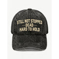 Vintage Motivational Quote Baseball Cap for Men Women Classic Style Street Casual Anniversary Gift