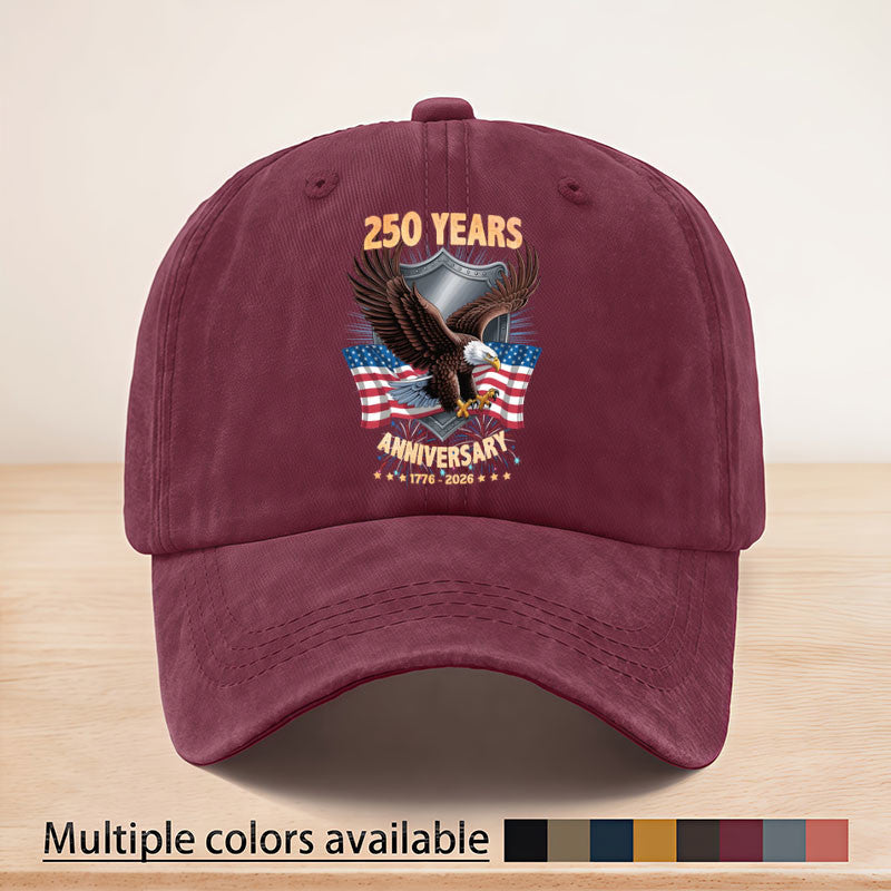 Patriotic Eagle Pattern Baseball Cap, Perfect for the US Independence Day, Features an Adjustable Strap, Suitable for All Seasons, Multi-functional, Lightweight and Breathable, Sun-protective, Ideal for Outdoor Sports, Fishing, Picnics, and Camping,