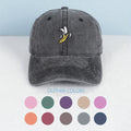 Fashion Banana Embroidery Baseball Cap Adjustable Unisex Hat Multi-color Retro Style Women's Hat