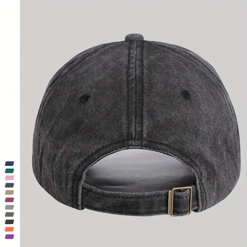 A Unisex Fashion All-Match Printed White Blue Sea Baseball Cap, Classic Retro Washed Outdoor Lightweight Curved Brim Hat, Trucker Baseball Cap, Suitable for Outdoor Vacation Travel Camping And Other Leisure Occasions, Holiday Party Hip-Hop Hat