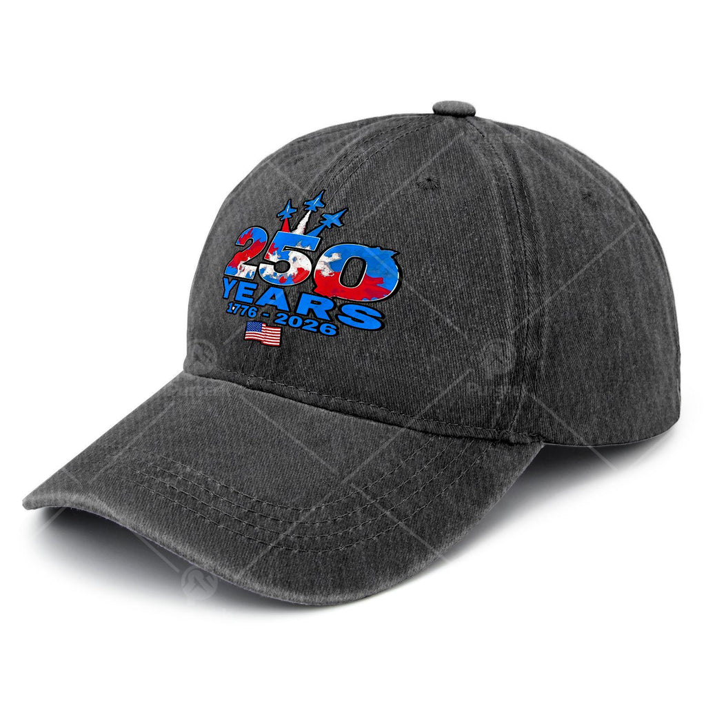 US 250th Anniversary 1776-2026 Patriotic Baseball - Retro Full-Body Flag Print Suitable for 4th of, Semiquincentennial Commemorative Hat, Unisex for &, Historical for Independence Day Gifts
