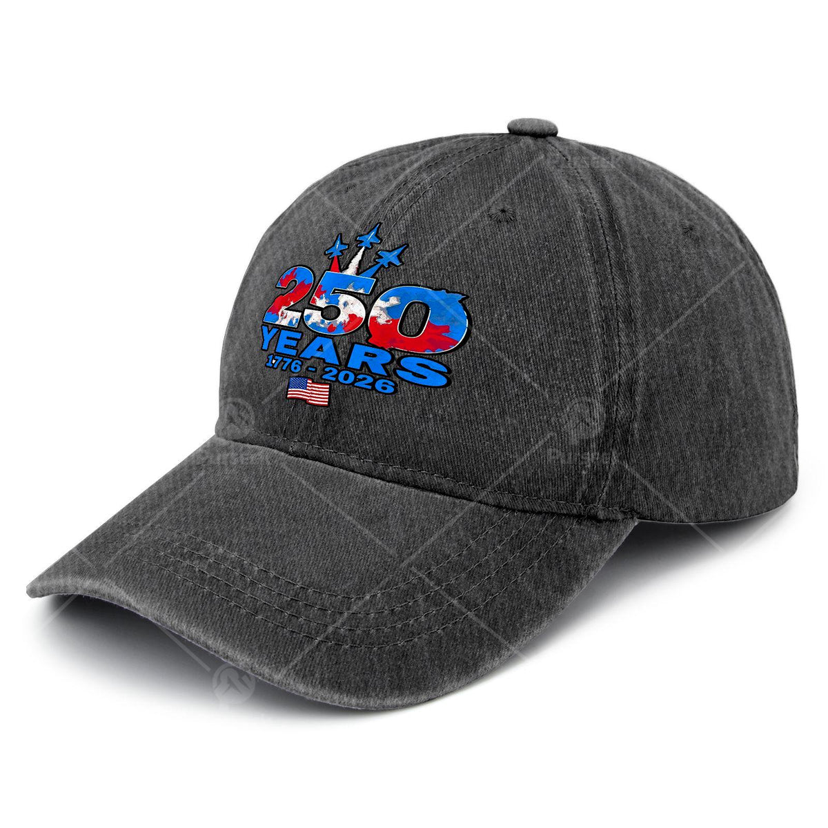 US 250th Anniversary 1776-2026 Patriotic Baseball - Retro Full-Body Flag Print Suitable for 4th of, Semiquincentennial Commemorative Hat, Unisex for &, Historical for Independence Day Gifts
