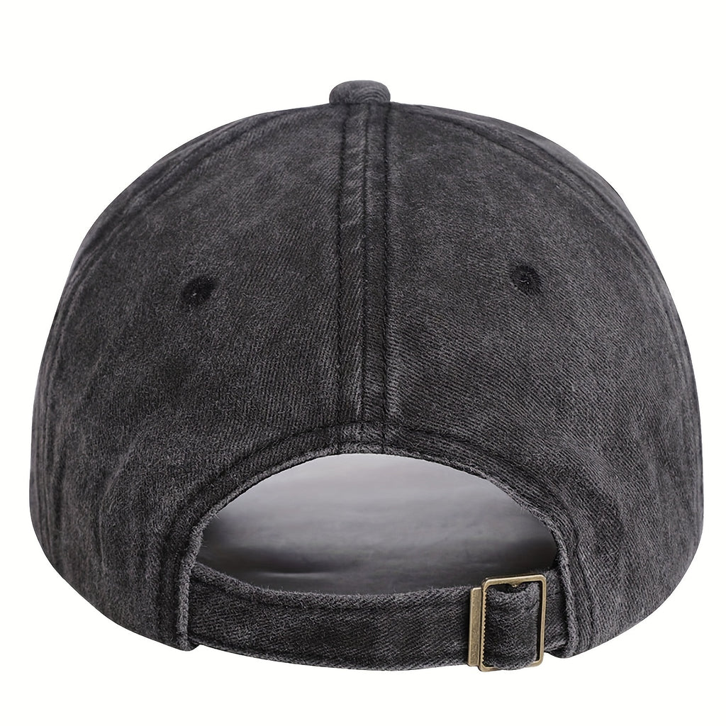 MM Style "Paris" Number ⑦ Baseball Cap Solid Color Easy Paris Embroidery Number 6 Fashion Curved Brim Hat Universal for All Seasons Men And Women Adjustable Size Comfortable And Breathable
