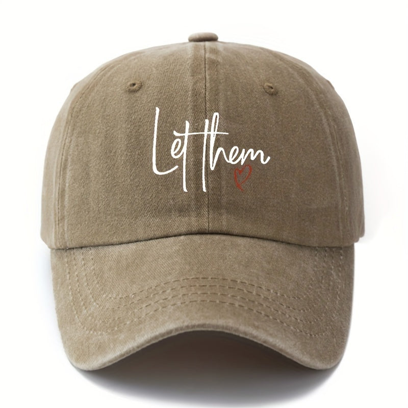 Stylish Baseball Cap Featuring Printed Text, Adjustable Duckbill Design Suitable for Outdoor Activities, Camping, Parties, Hip-Hop Fashion, Trucker Style, And Fishing