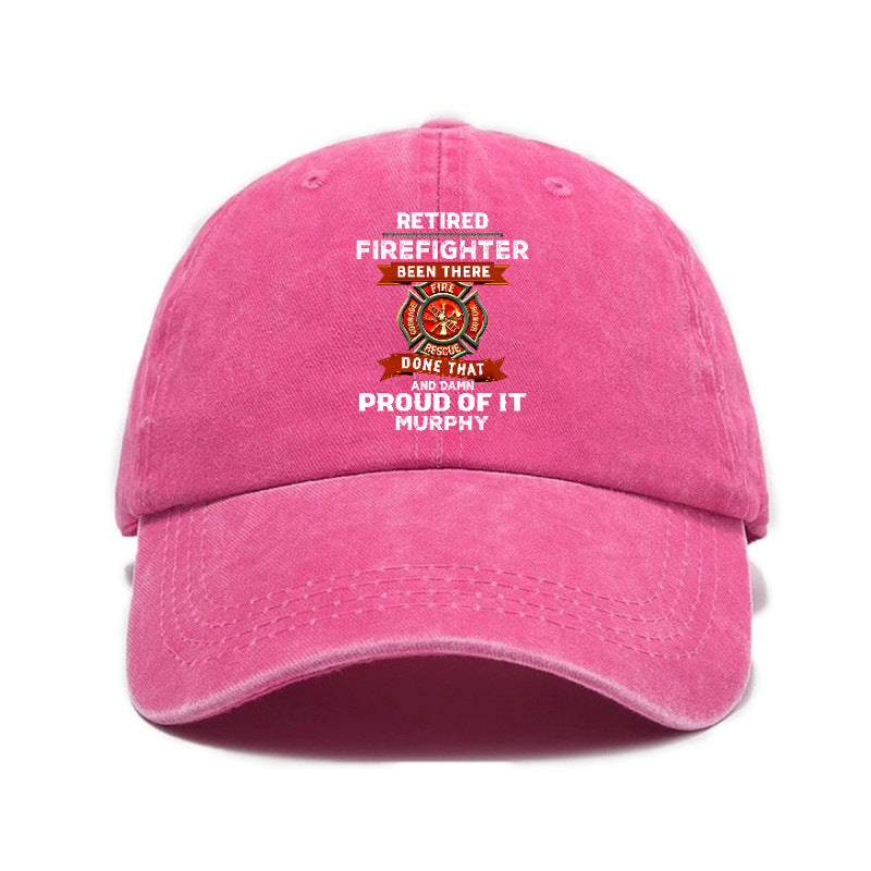 Washed Distressed Printed Baseball Cap Adult Washed Distressed All-Match Style Letter Printed Soft Top Baseball Cap Men Women Outdoor Universal Sun Hat