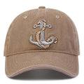 Men'S Pirate Hook Washed Baseball Cap, Outdoor, Adjustable Casual Hat, Suitable for Spring And Autumn Travel, Seaside Parties