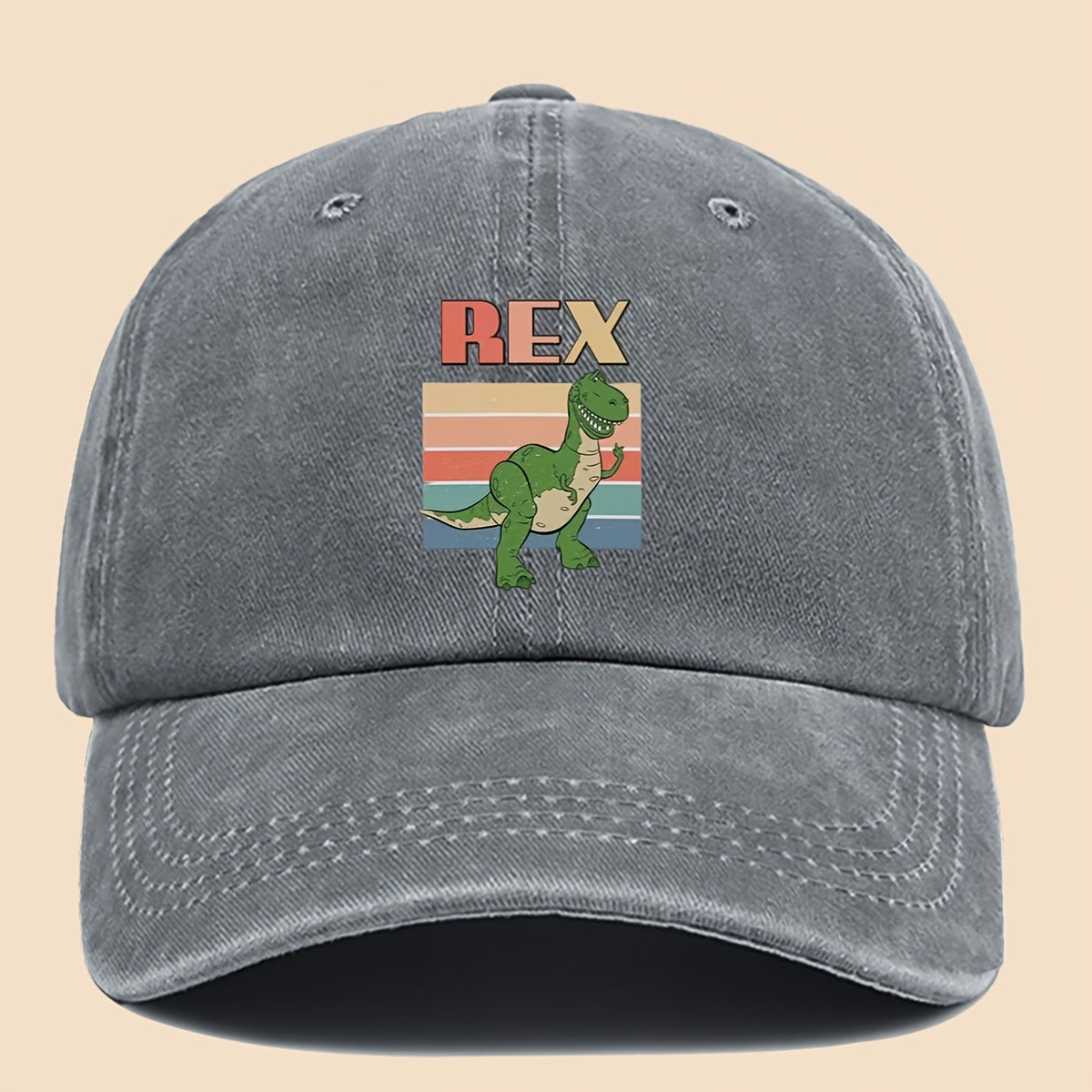1pc Cute And Lively Cartoon Dinosaur Print Baseball Cap, Fashionable And Versatile, Multi-Color Comfortable Trucker PAPA Hat, Suitable for Outdoor Fishing And Everyday Wear As an Accessory, Perfect for Mom'S Beach Vacation And Casual Wear