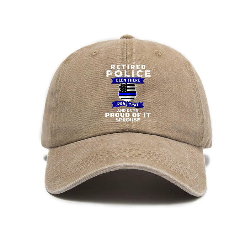 1 Washed Distressed Printed Baseball Cap, Adult Trendy Vintage Washed Distressed Simple Style Letter Print Soft Top Baseball Cap, Unisex Baseball Cap