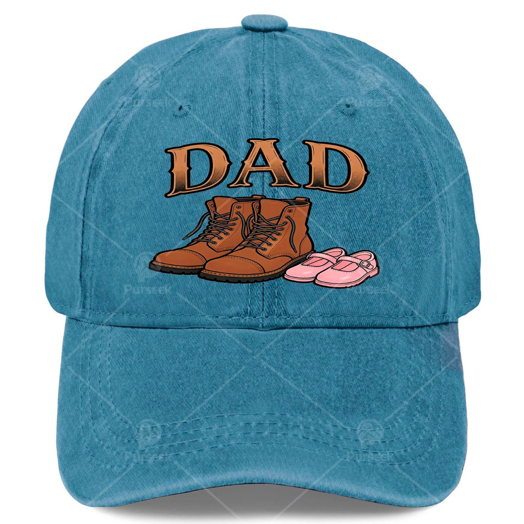 Proud Father of a Daughter, Vintage Boots, Unisex Baseball