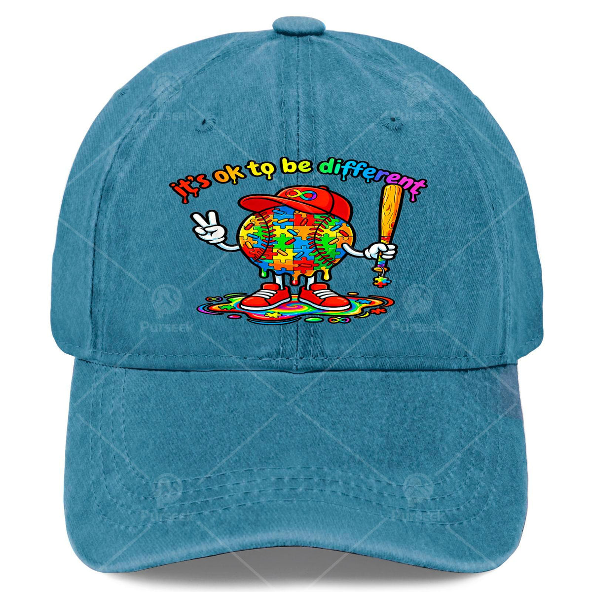It'S Fine to Be Unique: Autism Awareness Baseball
