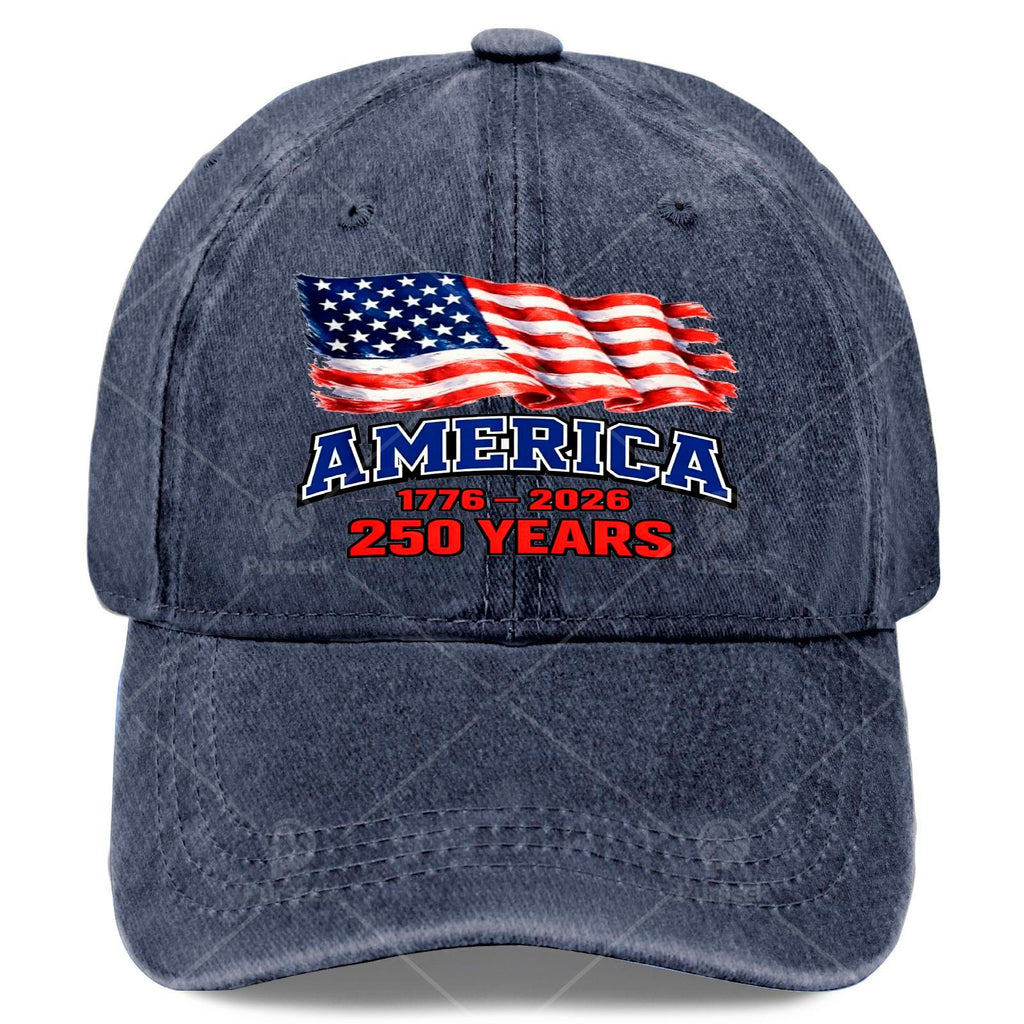 Unisex Baseball for The 250Th Anniversary of US Independence 1776-2026 Patriotic Celebration