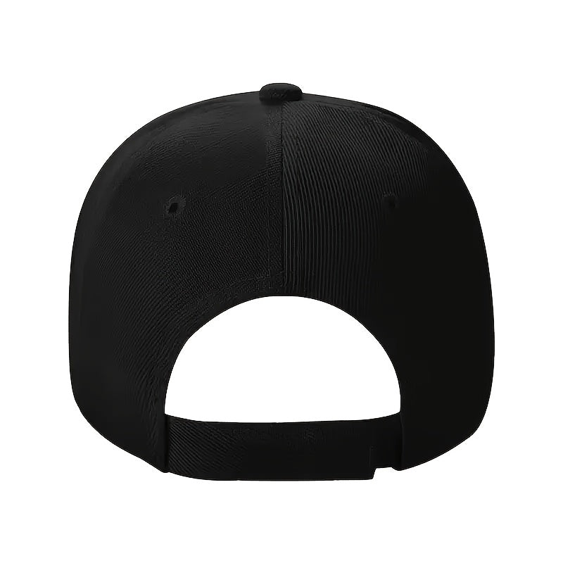 Adjustable Unisex Sandwich Brim Baseball Cap with Sandwich Brim & Buckle Closure - Machine Washable Suitable for Halloween, Christmas Parties, Daily Outdoor Wear, for and, for, for Gifts