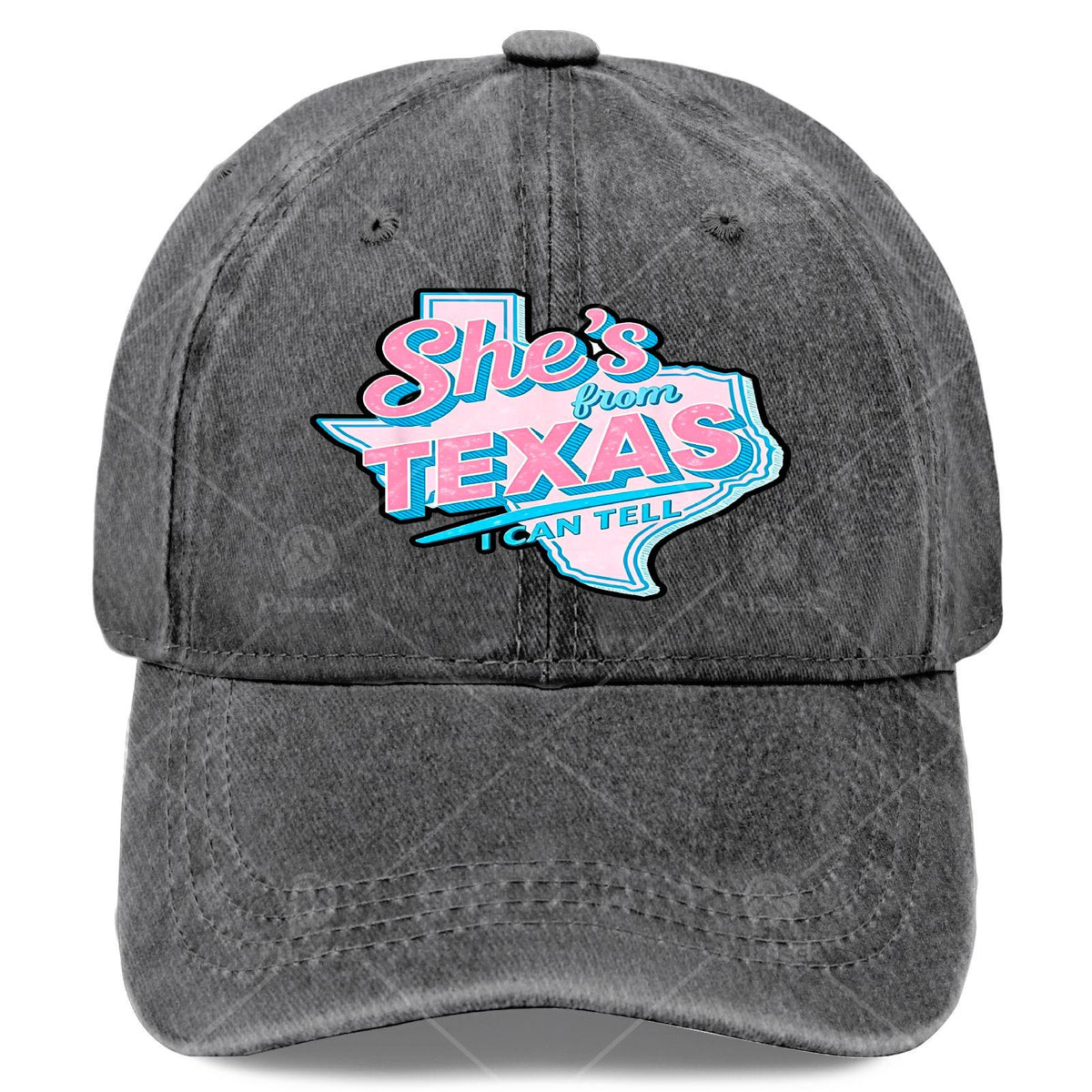 I Can Tell She'S a Texas Girl by Her Retro Vintage Baseball