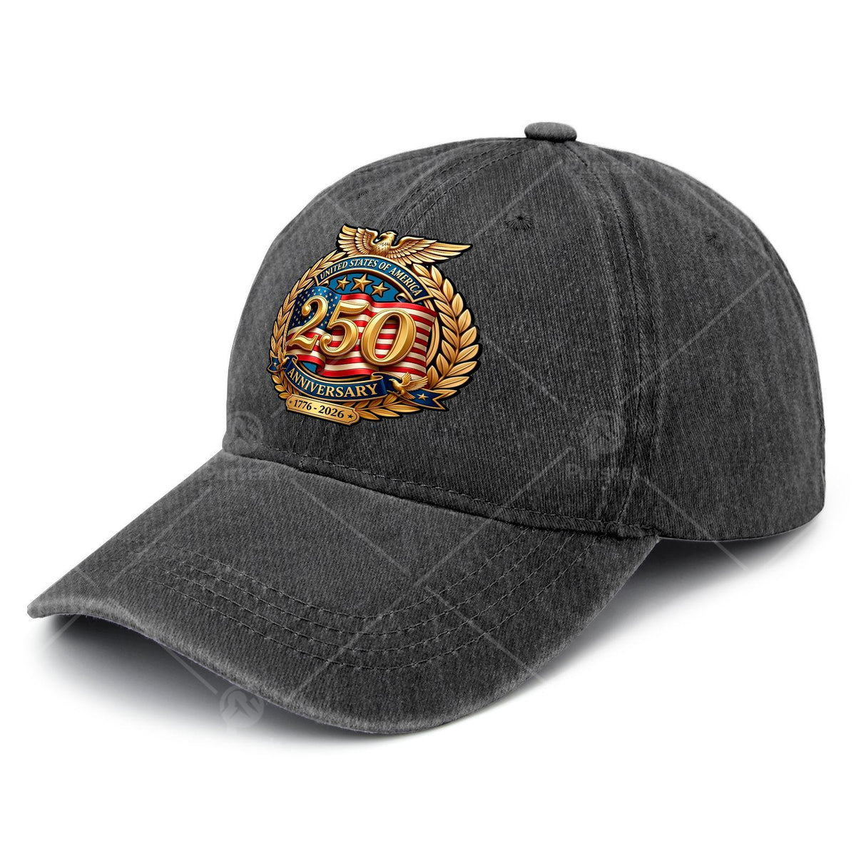 250th Anniversary of American Independence- Unisex American Flag Baseball