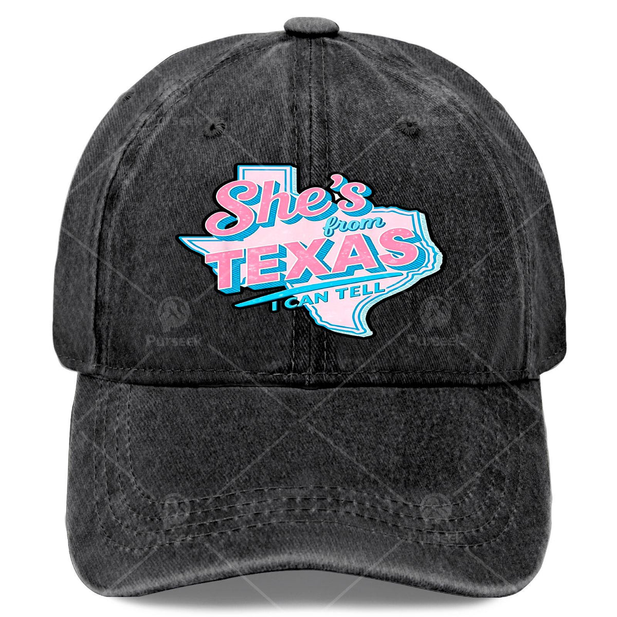 I Can Tell She'S a Texas Girl by Her Retro Vintage Baseball