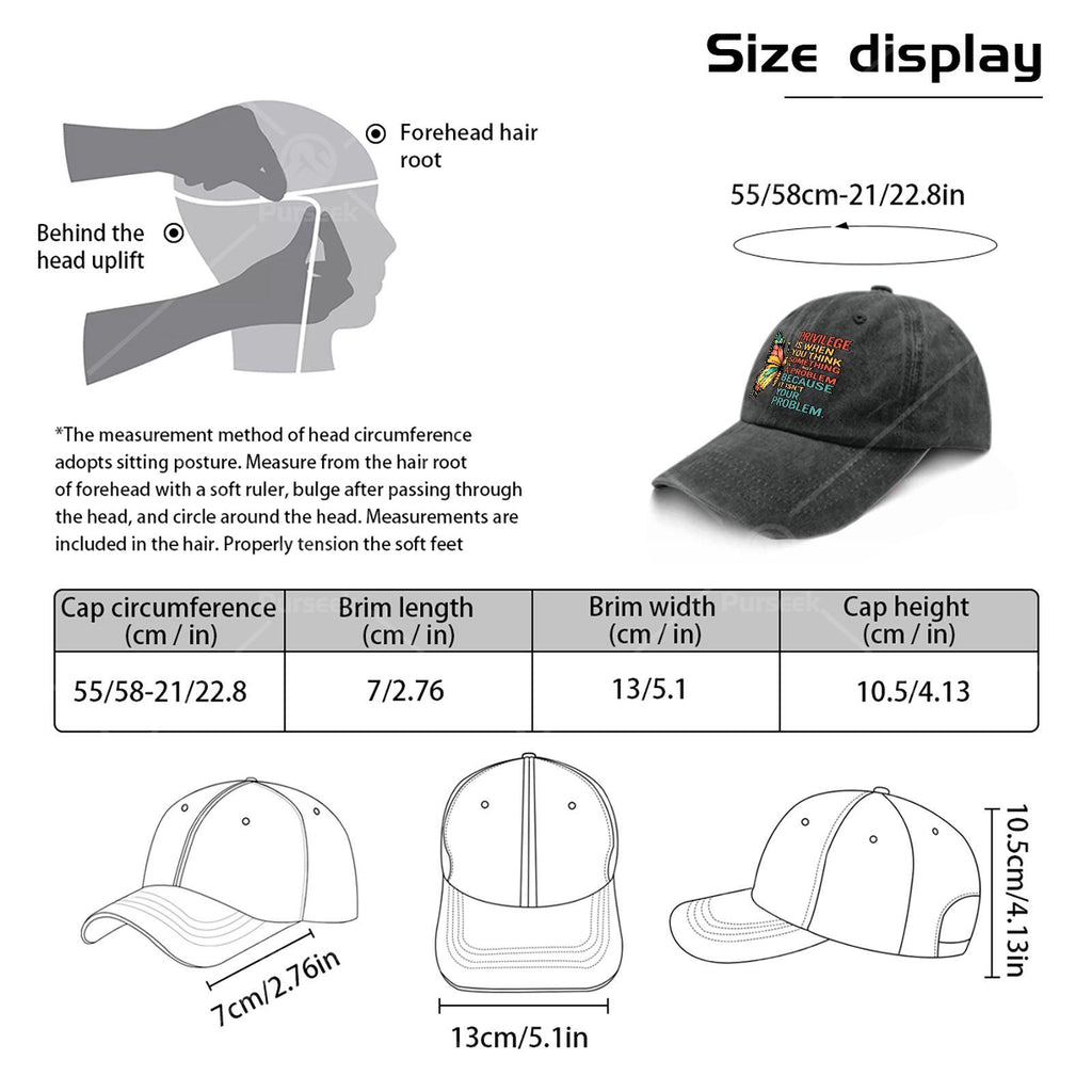 "Privilege" Is When You Think Something Is Not a Problem, Flying Baseball Cap, Unisex