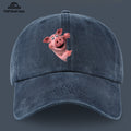 1pc 1pcs Cute Pig Print Baseball Cap Suitable for Men & Women, Lightweight Breathable Adjustable Cap with Pig, for Outdoor, Beach, Hiking, Fishing, Wedding, Birthday Gift, Pig-Themed Casual Hat for Casual Attire
