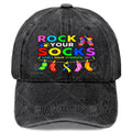 Down Syndrome Awareness 321 Baseball - Retro Unisex Hat Suitable for World Down Syndrome Day, Christmas, Games & 4th, Lightweight Round with Iconic, Hand Washable for &