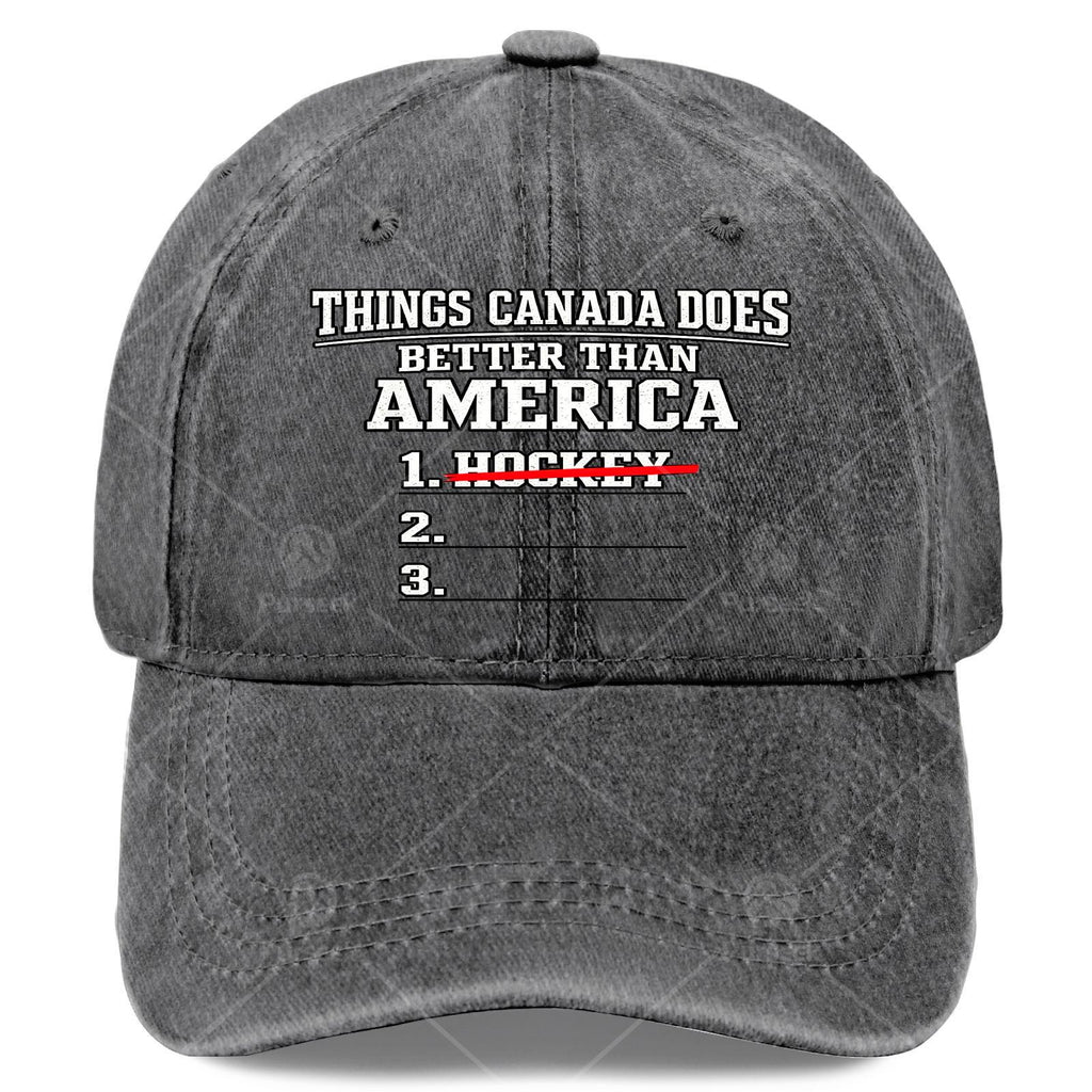 Canadian-Themed Retro Baseball Cap, Suitable for Hockey And Independence Day - Lightweight And Unisex, Printed with Canadian Slogans And Featuring an All-Over Maple Leaf Pattern, Ideal As a Christmas Gift, for Events, And for Everyday Casual Wear