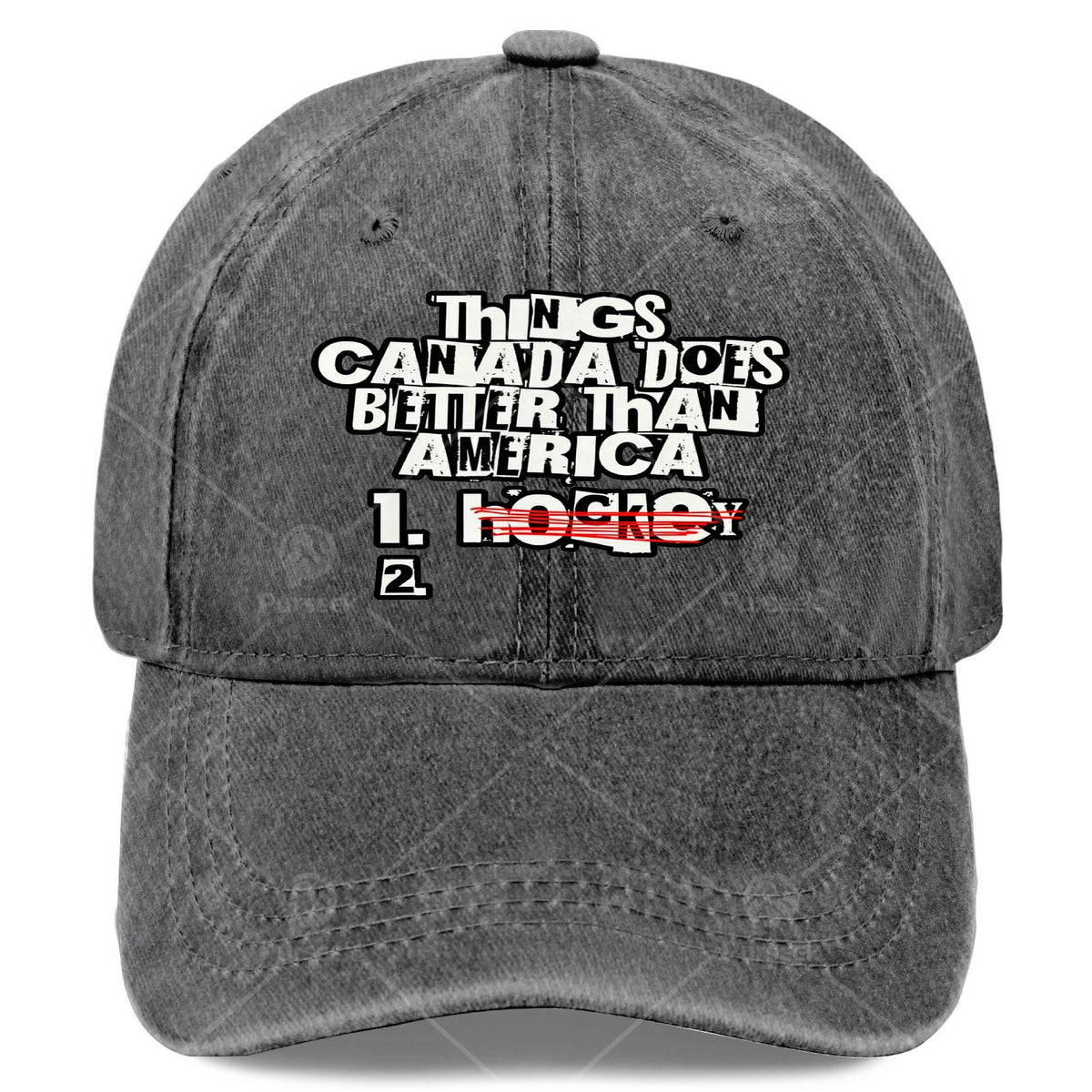 Canada-Themed Vintage Baseball Cap Suitable for Christmas, Games & 4th of - Unisex Adjustable Hat with Canadian Symbols, Machine Washable for Events, Casual Attire & for Competitions - Canadian Pride Gift for Men and Women