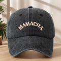 MAMACITA Print Baseball Cap Classic Washed Distressed Vintage Duckbill Hat Soft Comfortable Sweat-Absorbing Breathable Hat Outdoor Leisure Sports Hiking Camping Fishing Hat Individual Street Hip-Hop Hat