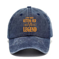 A Vintage Baseball Cap That Is Adjustable And Lightweight, Featuring a Snap Closure - Perfect for Casual Fashion, Sports, And Outdoor Activities, Suitable for All Seasons