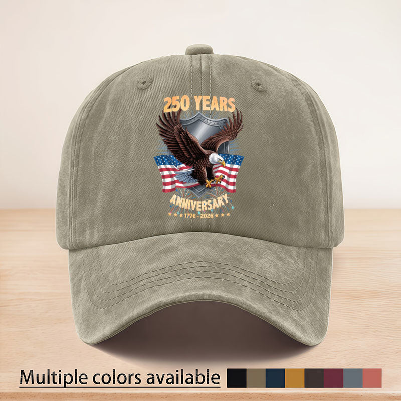 Patriotic Eagle Pattern Baseball Cap, Perfect for the US Independence Day, Features an Adjustable Strap, Suitable for All Seasons, Multi-functional, Lightweight and Breathable, Sun-protective, Ideal for Outdoor Sports, Fishing, Picnics, and Camping,