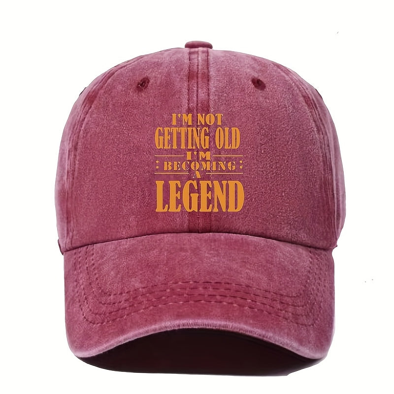 A Vintage Baseball Cap That Is Adjustable And Lightweight, Featuring a Snap Closure - Perfect for Casual Fashion, Sports, And Outdoor Activities, Suitable for All Seasons