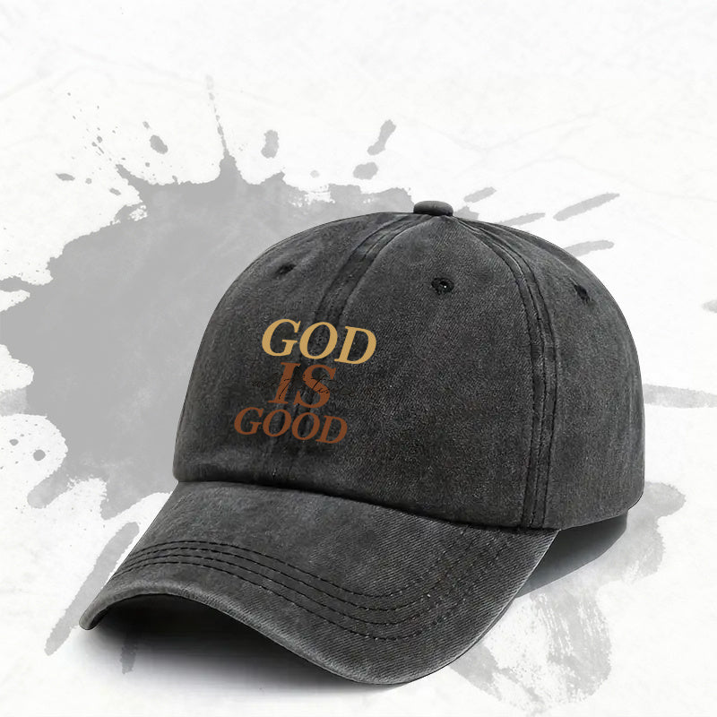 1P 1pc, "Good Times" Adjustable Baseball Cap, Lightweight Printed Women's Hat, "Fashion Casual" Men's Trendy Cap, an Ideal Gift for Weddings, Parties, and Birthdays