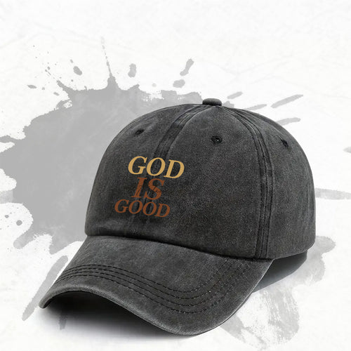 1P 1pc, "Good Times" Adjustable Baseball Cap, Lightweight Printed Women's Hat, "Fashion Casual" Men's Trendy Cap, an Ideal Gift for Weddings, Parties, and Birthdays