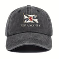 Nova Scotia Flag Baseball Cap - Lightweight, Adjustable, Vintage Style, Polyester, Hand Washable, Ideal for Outdoor And Casual Wear, Daily Cap | Vintage Style Cap | Lightweight