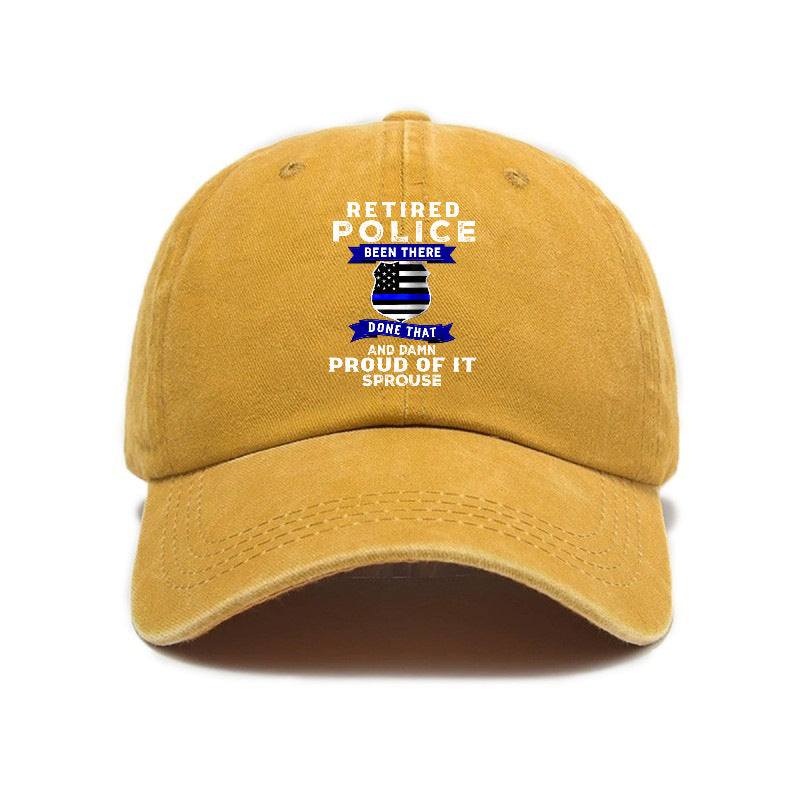 1 Washed Distressed Printed Baseball Cap, Adult Trendy Vintage Washed Distressed Simple Style Letter Print Soft Top Baseball Cap, Unisex Baseball Cap