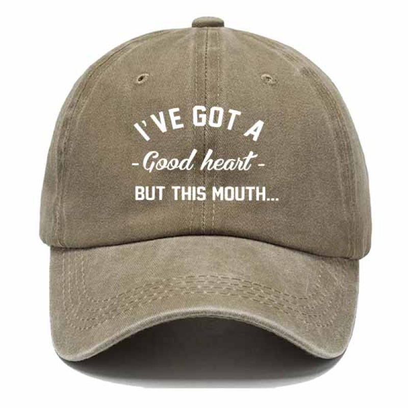 Trendy Baseball Cap with English Slogan Design, Eye-Catching for Daily Outings