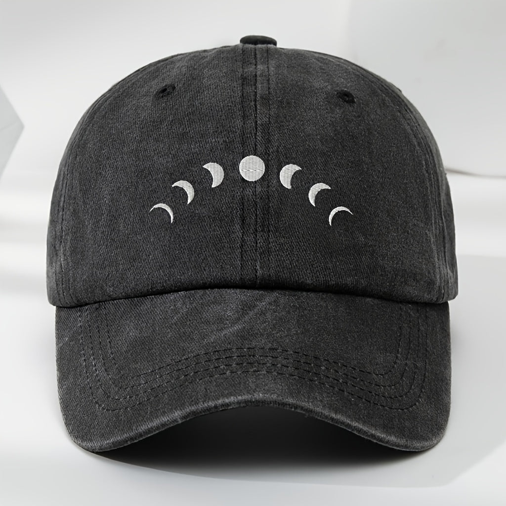 Men's Summer Casual Washed Baseball Hat, Lightweight Adjustable Outdoor Sun Hat for Everyday