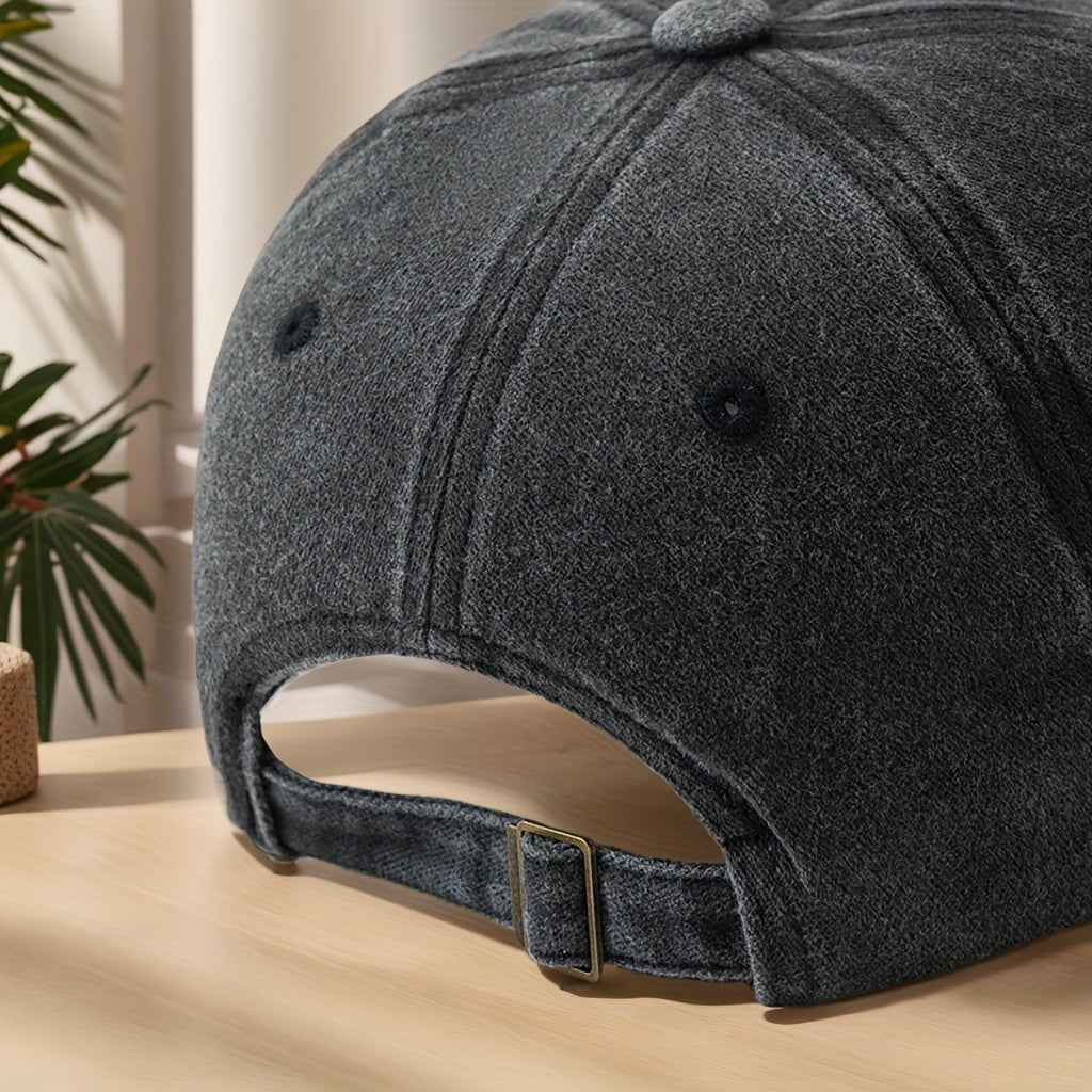 Angel Wing Printed Baseball Cap Classic Washed Distressed Retro Dad Hat Soft Comfortable Sweat-Absorbing Breathable Hat Outdoor Casual Sports Mountaineering Camping Fishing Hat Individual Street Hip-Hop Hat