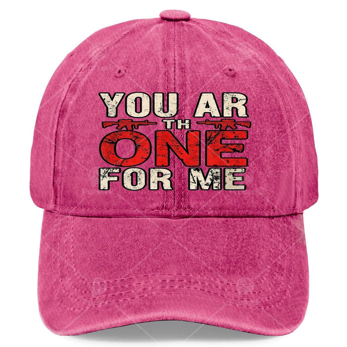 You'Re The One I'M Looking For, Unisex Baseball Cap, Low-Key Style, Washed And Distressed