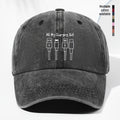 A Stylish Unisex Printed Washed Vintage Baseball Cap, Suitable for Sun, Outdoor Wear, and Daily Use, and Appropriate for All Seasons