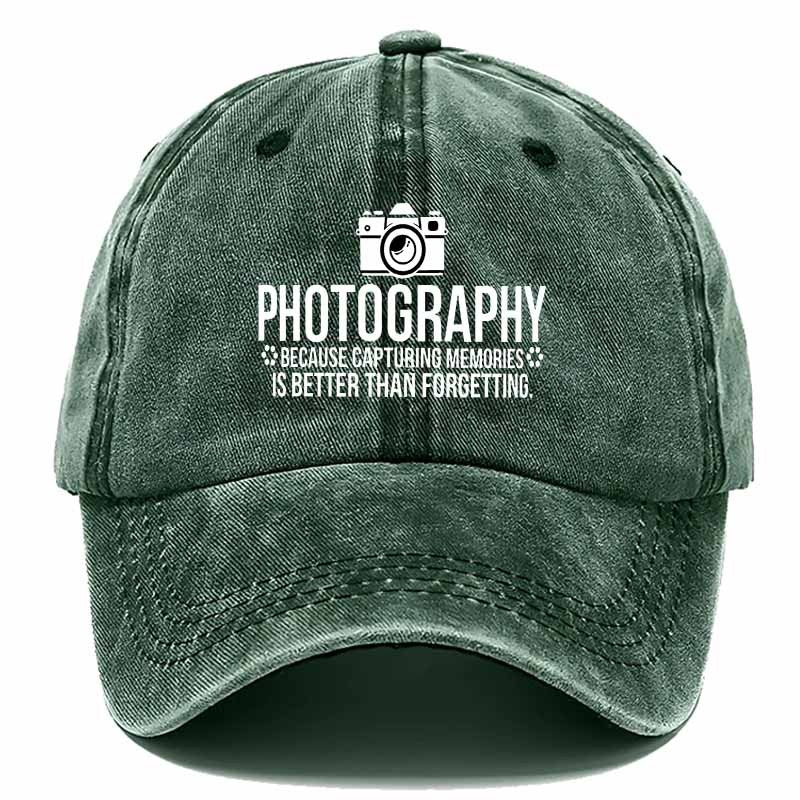 Photography Baseball Cap with White Camera Design - Lightweight Breathable Hat for Travel, Outdoor Photography, and Enthusiasts - Black/Blue/Green/Beige - Perfect Gift, Outdoor Photography Gear, Durable Construction, Travel Accessory