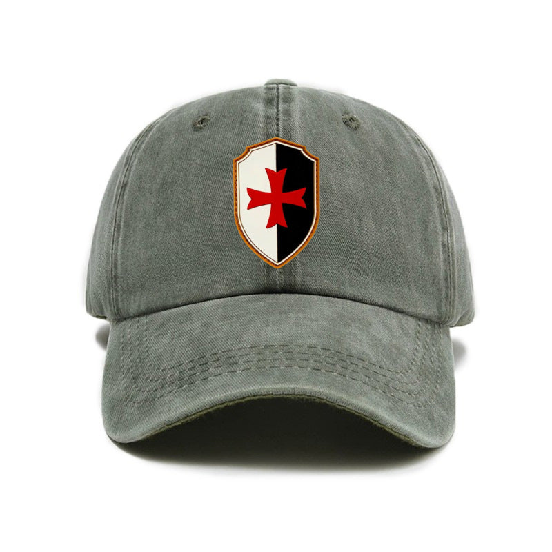 1 Washed Distressed Printed Baseball Cap, Adult Trendy Outdoor Universal Fashion Printed Baseball Cap, Unisex Versatile Washed Distressed Soft Top Sun Baseball Cap