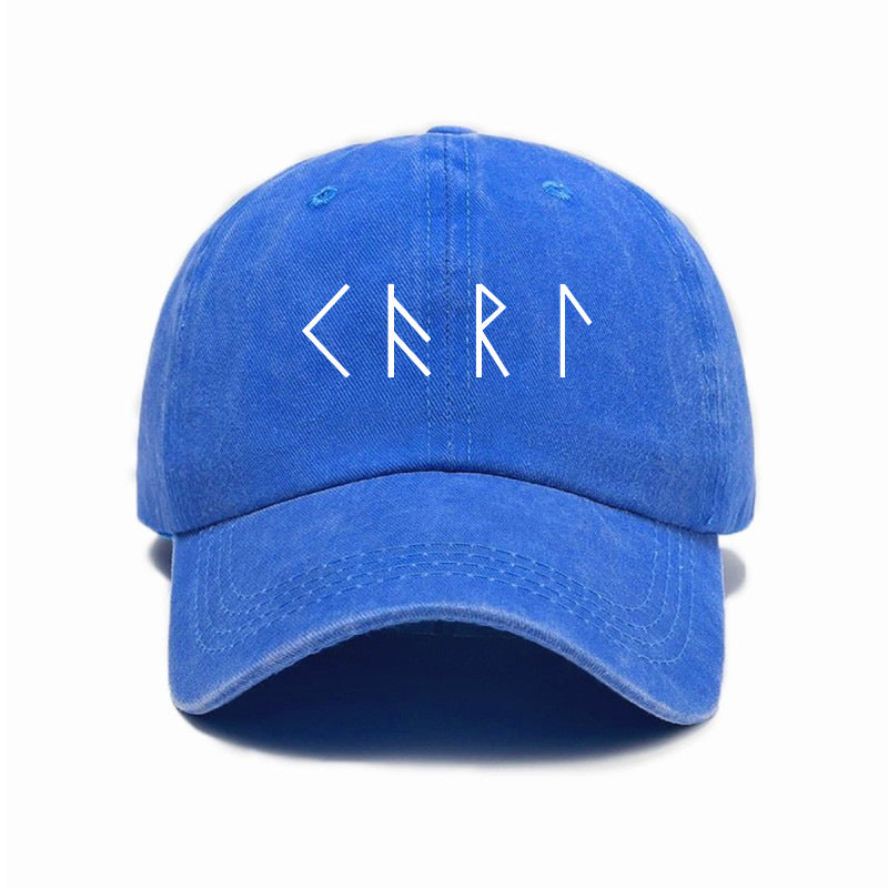 Washed Distressed Printed Baseball Cap Easy Character Print Washed Distressed Soft Top Sun Hat Unisex Fashion Trendy Baseball Cap