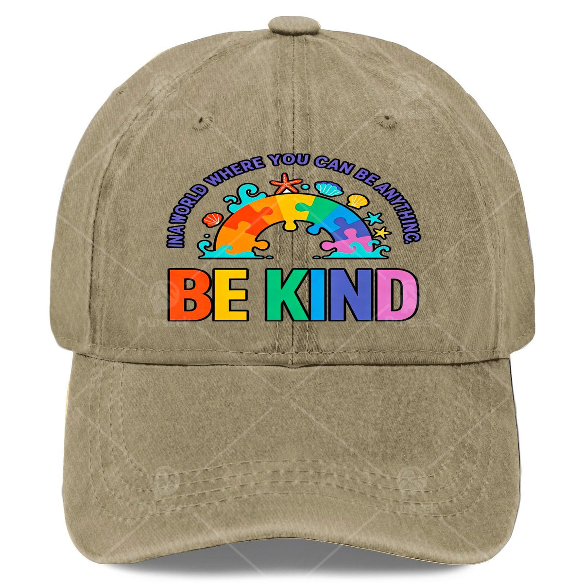 Autism Awareness Teacher Be Kind Why Fit in Doctor Cat Hat Baseball Hat