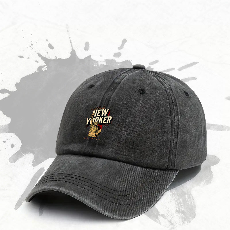 1pc, Adjustable Baseball Cap with "New York" Design, Lightweight Printed Craft Women'S Hat, "New York Style" Men'S Trendy Cap, Ideal Gift for Weddings, Parties, Birthdays, Fashionable And Versatile, Showcasing Individuality And Taste