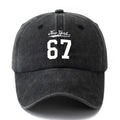 A Stylish And Versatile Unisex Baseball Cap Featuring a New York 67 Print, This Classic Retro Washed Outdoor Cap Is Lightweight And Curved-Brimmed. It'S Perfect for Casual Occasions Like Outdoor Vacations, Camping, And Holiday Parties