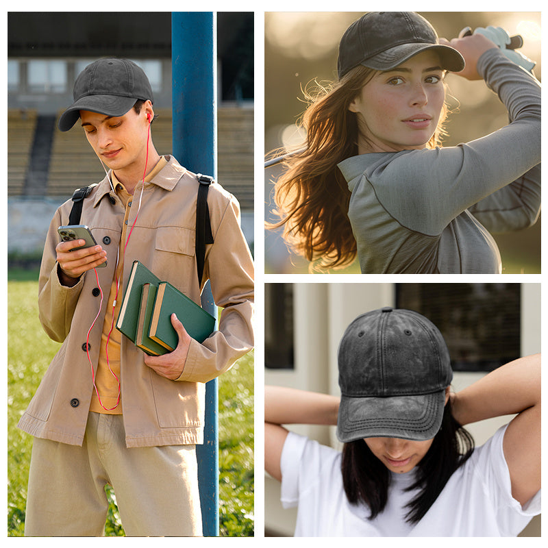 1pc Vintage Washed Unisex Baseball Caps, That' S My Granddaughter Out There, Softball Design Print, Adjustable, Suitable for Outdoor Activities And Casual Wear, Gifts for Men And Women, Friends