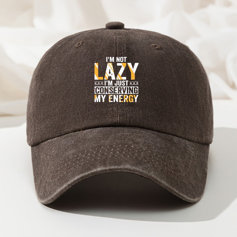 Vintage Washed Baseball Cap, Casual Fashion Curved Brim Duckbill Cap, Distressed Style Outdoor Travel Hiking Cap, Fishing Cap for Men And Women