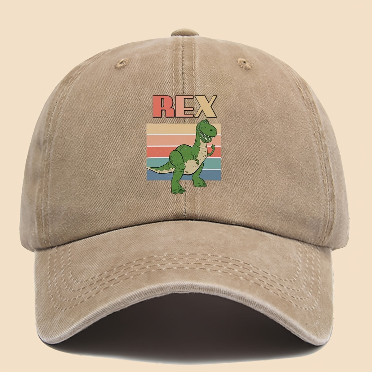 1pc Cute And Lively Cartoon Dinosaur Print Baseball Cap, Fashionable And Versatile, Multi-Color Comfortable Trucker PAPA Hat, Suitable for Outdoor Fishing And Everyday Wear As an Accessory, Perfect for Mom'S Beach Vacation And Casual Wear