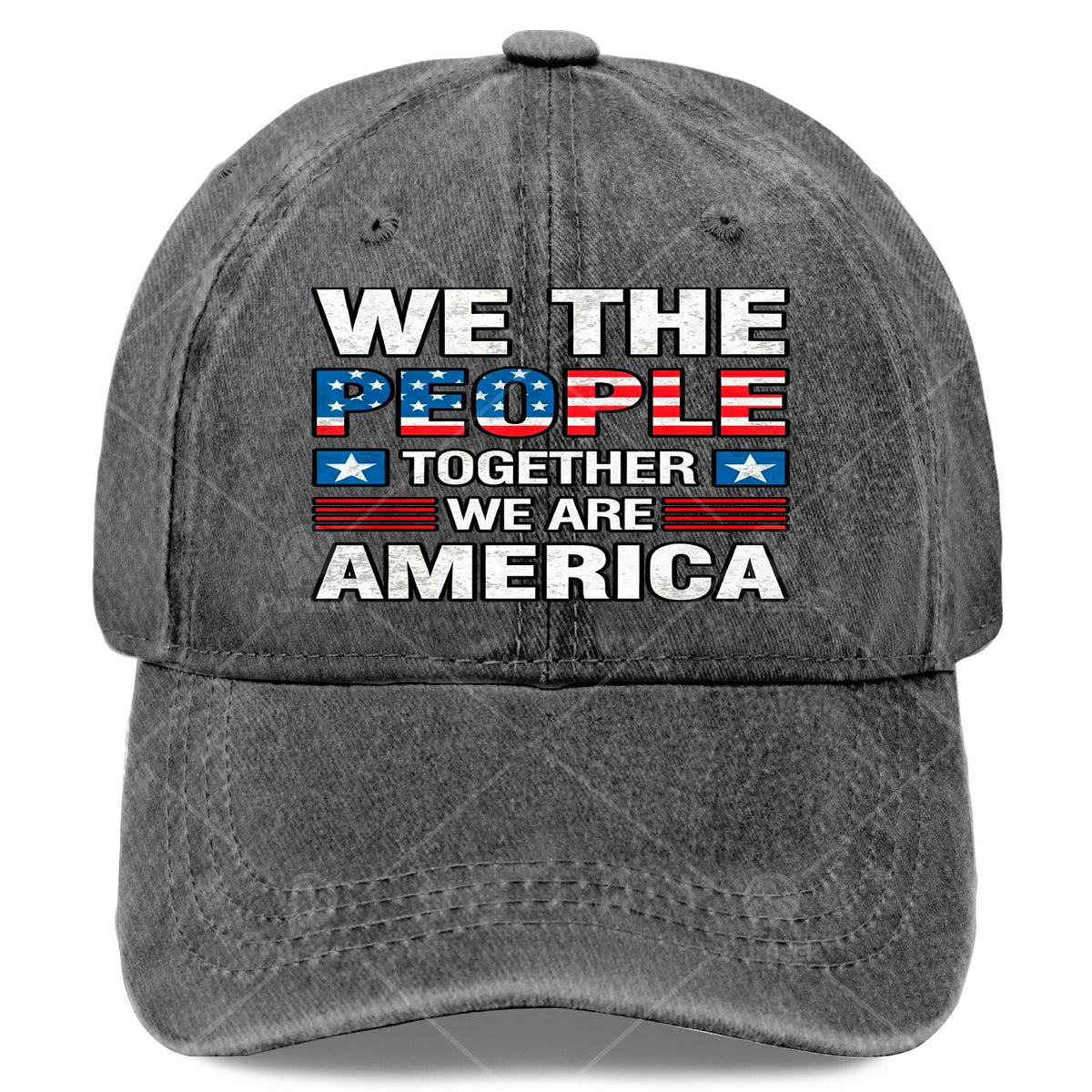 Together We Are America US Flag Vintage Baseball Hat Unisex Stylish Washed